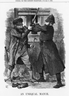 'An Unequal Match', 1881. Artist: Joseph Swain