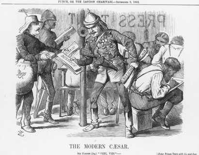 'The Modern Caesar', 1882. Artist: Joseph Swain