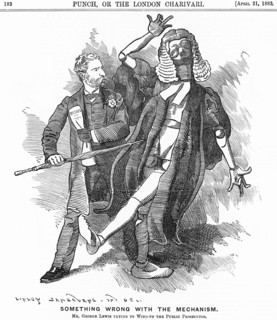 'Something Wrong with the Mechanism', 1883. Artist: Unknown