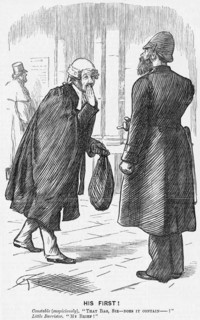 'His First!', 1885. Artist: Unknown