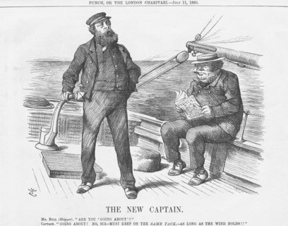 'The New Captain', 1885. Creator: Joseph Swain.