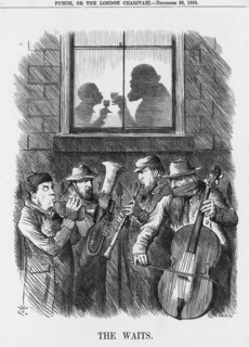 'The Waits', 1885. Creator: Joseph Swain.