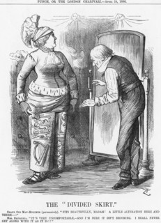 'The Divided Skirt', 1886. Artist: Joseph Swain