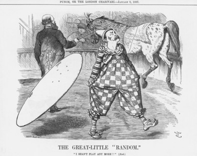 'The Great-Little "Random", 1887. Creator: Joseph Swain.