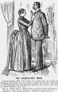 'An Unselfish Man', 1888. Artist: Unknown