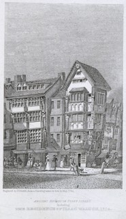 Fleet Street, London, 1822. Artist: John Thomas Smith