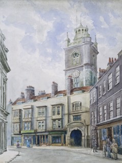 Fore Street, London, c1890. Artist: Anon