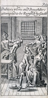 Fleet Prison, London, 1691. Artist: Anon