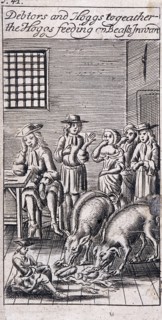 Fleet Prison, London, 1691. Artist: Anon
