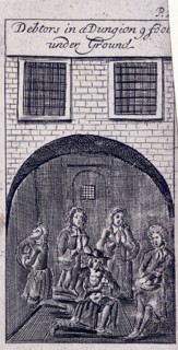 Fleet Prison, London, 1691. Artist: Anon
