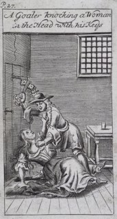 Fleet Prison, London, 1691. Artist: Anon