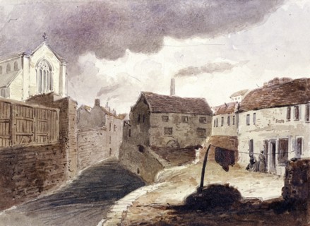 Fleet River, London, c1850. Artist: Anon