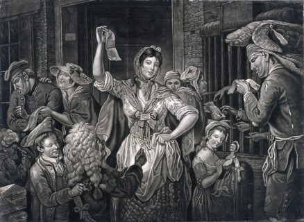 Campaign at Fleet Prison, London, c1770. Artist: Anon