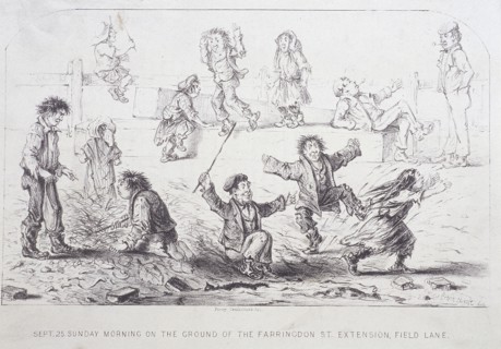 Field Lane Ragged School, London, 1853. Artist: Anon