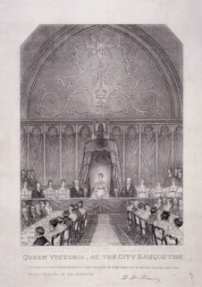 Gog and Magog, Guildhall, London, 1809. Artist: George Shepherd