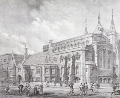 Guildhall Library, London, 1872. Artist: Sprague & Co