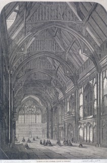 Guildhall, London, 1865. Artist: Anon