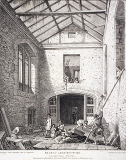 Leadenhall Chapel, London, 1814. Artist: John Thomas Smith