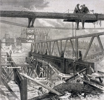 Holborn Viaduct, London, 1869. Artist: CC