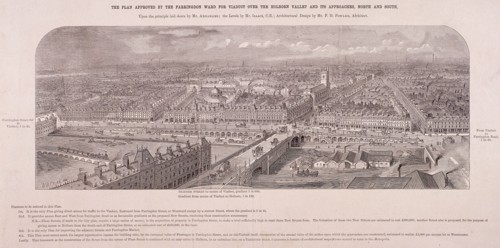 Holborn Viaduct, London, c1865. Artist: Young