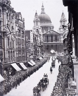 Re-opening of St Paul's Cathedral, London, 1930. Artist: Anon