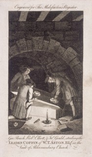 St Mary Aldermanbury, London, 1778. Artist: Anon