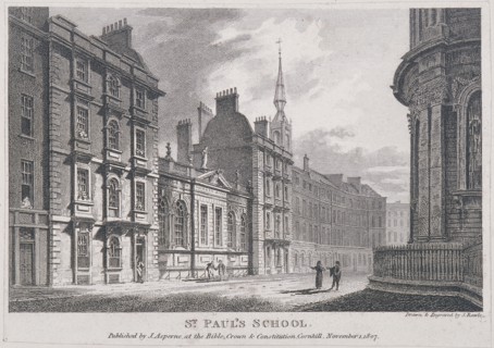 St Paul's School, London, 1807. Artist: Samuel Rawle