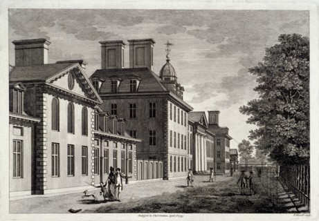 View of the Royal Hospital, Chelsea, London, 1775. Artist: Peter Mazell