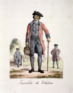 A Chelsea Pensioner , Chelsea, London, c1830. Artist: Anon