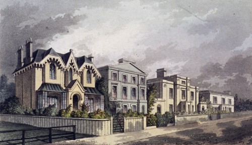 Herne Hill, Camberwell, London, 1825. Artist: Anon