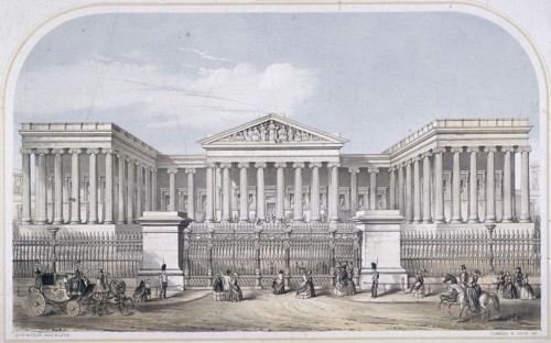 British Museum, Holborn, London, 1853. Artist: Augustus Butler