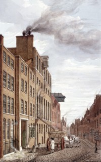 Clerkenwell Road, Finsbury, London, c1800. Artist: Anon