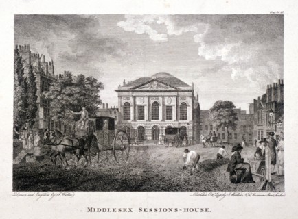 Clerkenwell Green, Finsbury, London, 1796. Artist: James Walker