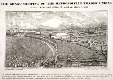 Copenhagen Fields, Islington, London, 1834. Artist: George Dorrington