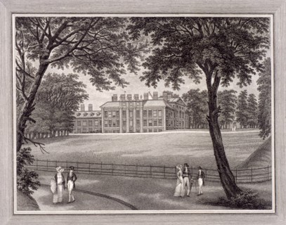 Kensington Gardens, Kensington, London, 1823. Artist: T Vivares