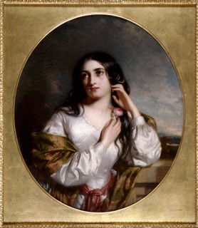 'The Fair Friend', c1840. Artist: Charles Baxter