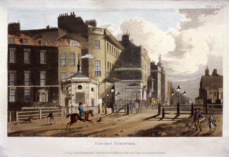 Tyburn, Paddington, London, 1813. Artist: Anon