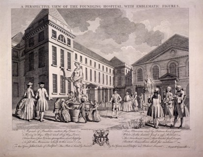Guilford Street, St Pancras, London, 1749. Artist: Charles Grignion