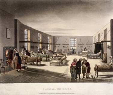 Mortimer Street, Marylebone, London, 1808. Artist: Joseph Constantine Stadler