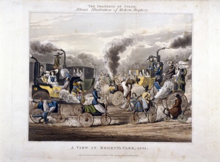 Regent's Park, Marylebone, London, 1828. Artist: Anon