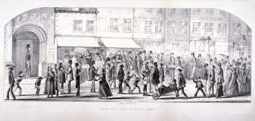 The Cut, Lambeth, London, c1850. Artist: Anon