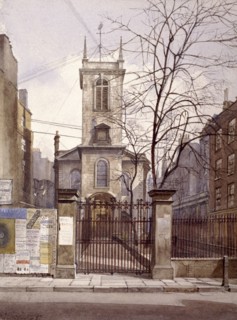 St Olave Jewry, London, 1887. Artist: John Crowther