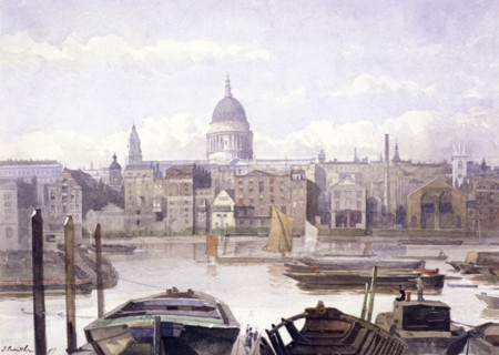 St Paul's Cathedral, London, 1887. Artist: John Crowther