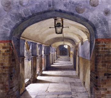 Christ's Hospital, London, 1881. Artist: John Crowther