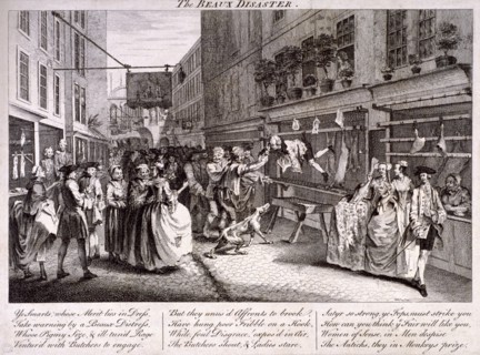 'The beaux disaster', 1747. Artist: John June