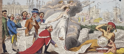 'The spirit of delusion', London, c1825. Artist: Anon