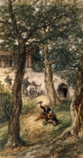 'Under the greenwood tree', 1886. Artist: Sir John Gilbert