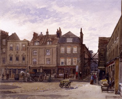St James's Place, Aldgate, 1884. Artist: John Crowther