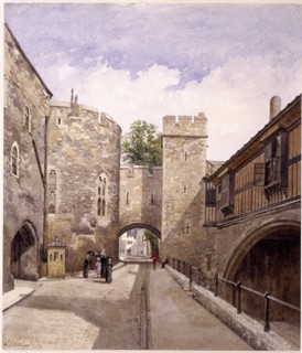 Tower of London, London, 1883. Artist: John Crowther
