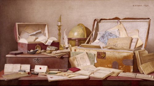 'The Search for the Will', 1890. Artist: Benjamin Walter Spiers